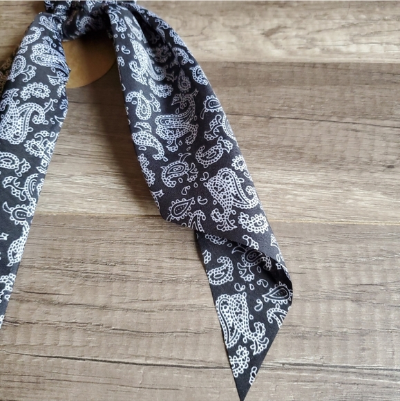 NEW Paisley Hair Ribbon Scrunchie - Picture 3 of 8
